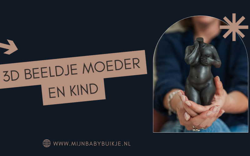 3D beeldje Moeder en Kind: Leg de Bijzondere Band Voor Altijd Vast